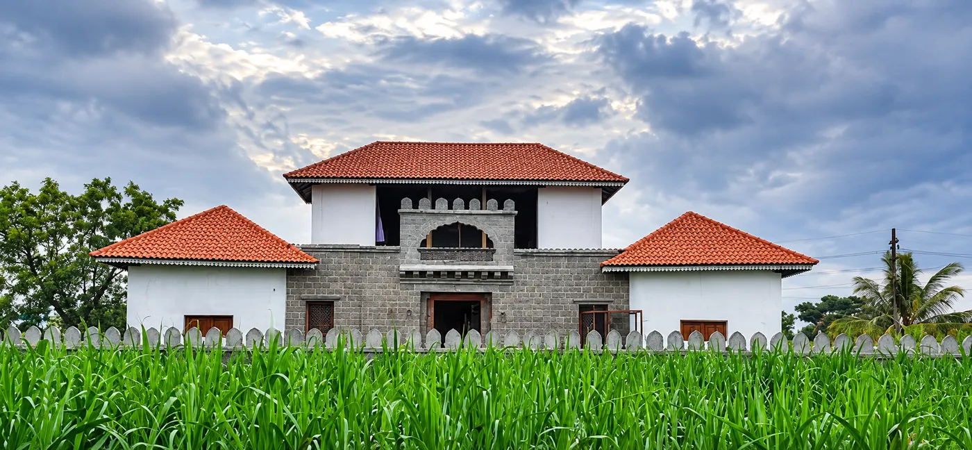 Wada 2 - Stone heritage estate at Vadhu, Koregaon Bhima